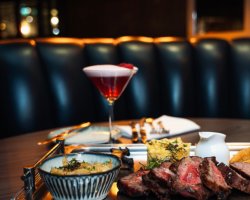 Overnight B&B, four course steakhouse menu with no supplements and bottle of wine for only €135 pps 