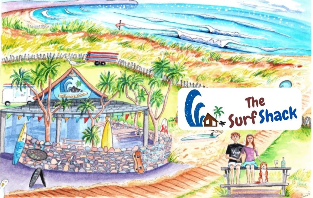 cabaña de surf